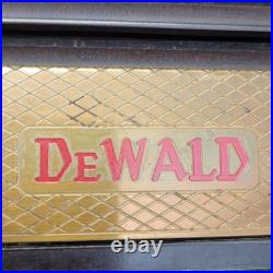 Antique Vintage AM FM DeWald Tube Receiver circa 1951 (Parts Or Repair)