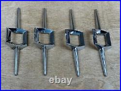 Antique Vintage Auto Car Chrome Trim Accent Parts 4 Matching Do you know