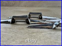 Antique Vintage Auto Car Chrome Trim Accent Parts 4 Matching Do you know