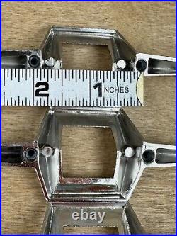 Antique Vintage Auto Car Chrome Trim Accent Parts 4 Matching Do you know