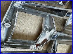 Antique Vintage Auto Car Chrome Trim Accent Parts 4 Matching Do you know