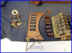 Antique Vintage Crosley 1063cp Radio Parts Restoration Airplane Dial Bake Lite