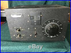 Antique vintage variable transformer GE Weston Simpson parts from radio station