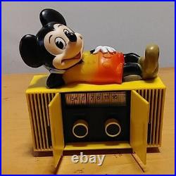 As is For Parts Vintage Mickey Mouse Radio