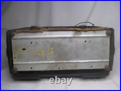 As-is parts / repair vintage Emerson Tube Radio brown Bakelite DW-330B Deco