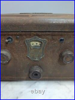 Atwater Kent Receiving Tube Radio Model 60 UNTESTED FOR PARTS/REPAIR