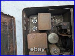 Atwater Kent Receiving Tube Radio Model 60 UNTESTED FOR PARTS/REPAIR