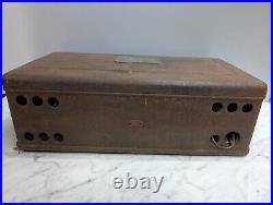 Atwater Kent Receiving Tube Radio Model 60 UNTESTED FOR PARTS/REPAIR