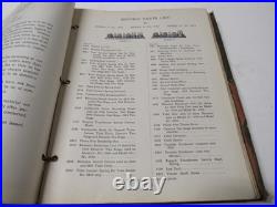 Atwater Kent Service Manual & Parts List Binder c 1928 Various AK Models