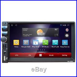 Auto 7'' Touch Screen HD 2 Din Bluetooth GPS Stereo Radio MP5 USB/FM Player Nice
