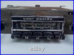 BECKER EUROPA vintage car radio