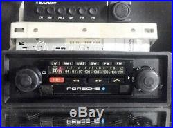 BLAUPUNKT BAMBERG US Vintage Classic Car FM Radio +AMP+MIC WARRANTY 911 924 928