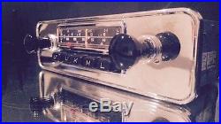 BLAUPUNKT ESSEN 12+/- Vintage Chrome Classic Car FM Radio +MP3 FULLY RESTORED