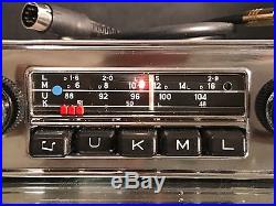 BLAUPUNKT ESSEN Vintage Chrome Classic Car FM Radio +MP3 FULLY WORKING WARRANTY