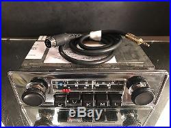 BLAUPUNKT ESSEN Vintage Chrome Classic Car FM Radio +MP3 FULLY WORKING WARRANTY