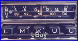 BLAUPUNKT FRANKFURT Vintage Classic Car FM RADIO +MP3 RESTORED FULL WARRANTY
