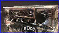 BLAUPUNKT MUNSTER US108 Vintage Chrome Classic Car AM FM Radio +MP3 WARRANTY