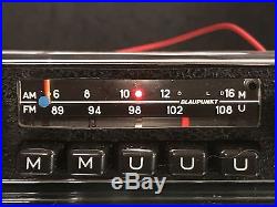 BLAUPUNKT MUNSTER US108 Vintage Chrome Classic Car AM FM Radio +MP3 WARRANTY