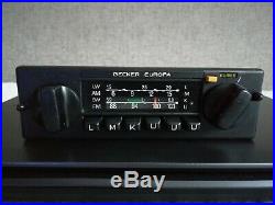 Becker Europa 598 Kurier, vintage car radio, Mercedes Benz w115, w116, w123