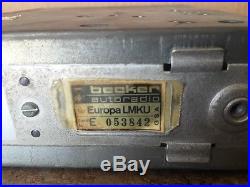 Becker Europa LMKU Vintage Radio Rare Free Shipping
