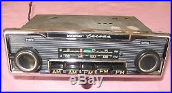 Becker Europa Mono Vintage AM FM MU Pinstripe Mercedes Radio W114 W115 Tested