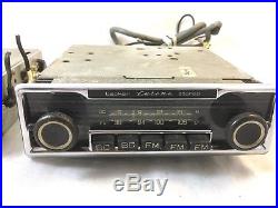 Becker Europa Vintage AM FM MU Pinstripe Radio Amplifier Mercedes W114 W115