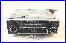 Becker Mexico Vintage AM FM MU Pinstripe Radio Mercedes Cassette W123 R107 W116