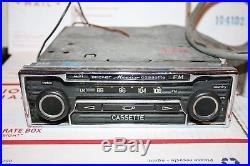 Becker Mexico Vintage AM FM Radio Mercedes Cassette Stereo with AMP