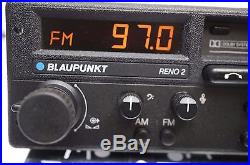 Blaupunkt Reno 2 Am/fm Classic Radio Cassette Vintage 911 Porsche 911647881170