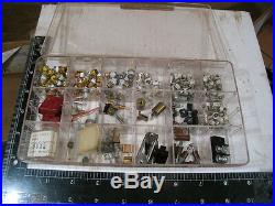 Box/Tray many Vintage Ham Radio Parts