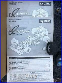 Bulk Lot of Vintage Kyosho Impress F1 1/10 Scale Radio Control Cars + Parts