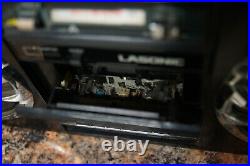 (CO)FOR PARTS/REPAIR! Vintage Lasonic Boombox TRC-931 AM/FM Radio Cassette Stereo