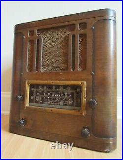 CROSLEY tombstone TUBE RADIO 24AU wood shortwave PARTS REPAIR