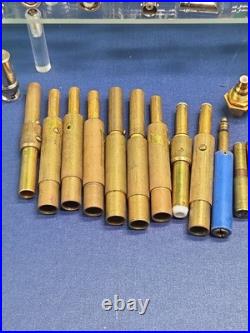 Cable repair 93 Piece RF Coaxial Adapter Parts New Used Connector Vintage USA