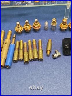 Cable repair 93 Piece RF Coaxial Adapter Parts New Used Connector Vintage USA