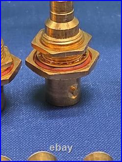 Cable repair 93 Piece RF Coaxial Adapter Parts New Used Connector Vintage USA