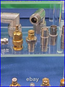 Cable repair 93 Piece RF Coaxial Adapter Parts New Used Connector Vintage USA
