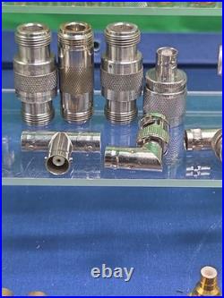 Cable repair 93 Piece RF Coaxial Adapter Parts New Used Connector Vintage USA