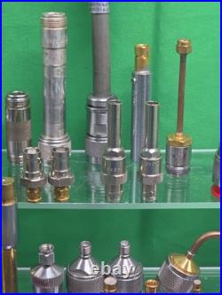 Cable repair 93 Piece RF Coaxial Adapter Parts New Used Connector Vintage USA