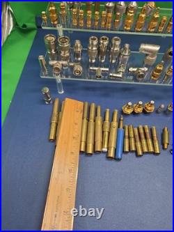 Cable repair 93 Piece RF Coaxial Adapter Parts New Used Connector Vintage USA