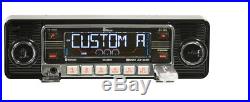 Car Radio Vintage 60's Look AM FM Bluetooth 3.5 iPOD USB CD SD MP3 Classic Style