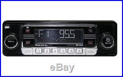 Car Stereo Radio Vintage 60's Look AM FM withiPOD & USB CD SD MP3 Classic Style