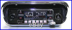 Car Stereo Radio Vintage 60's Look AM FM withiPOD & USB CD SD MP3 Classic Style