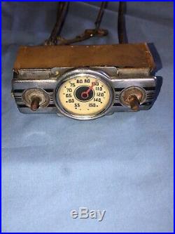 Chevy 1935 1936 Vintage Dash Radio Dial Head Chevrolet 35 36