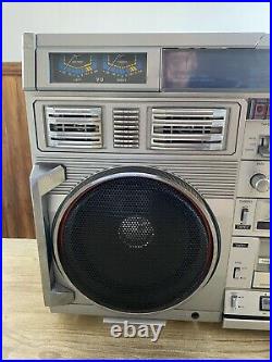 Clairton Vintage Boombox Model 7980 For Parts Or Repair, Sold As Is