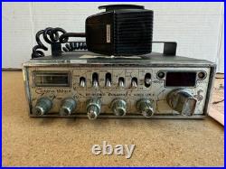 Cobra 132 XLR Vintage Cb Radio w Manual PARTS ONLY