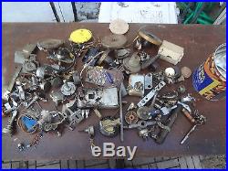 Collection of Vintage Radio Tv Dial Switches, Knobs, Fuses & other Parts