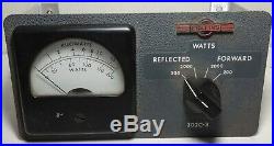 Collins 302C-3 Directional Watt Meter Wattmeter, Rare Vintage Ham Radio PARTS