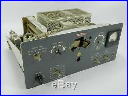 Collins 32S-1 Vintage Ham Radio Transmitter Winged Emblem WE Parts Unit SN 3018