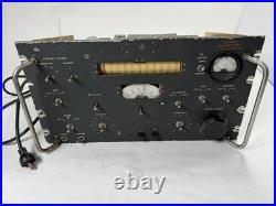 Collins 70E-15 PTO Receiver Panel Vintage 51J/R-388 Tube RF Untested Parts 42lbs